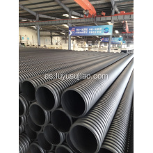 Tubería de polietileno de alta densidad para drenaje de agua